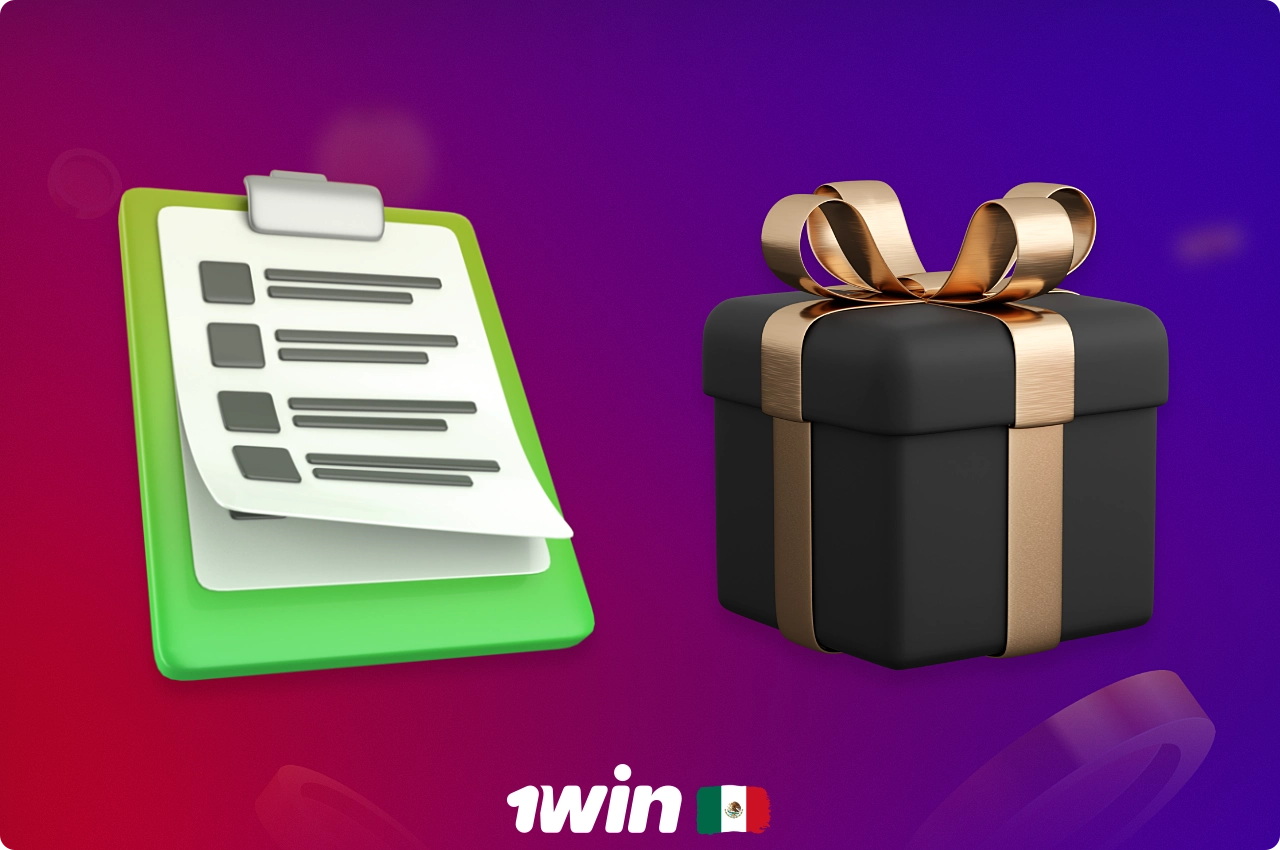 Todos los usuarios de 1win de México deben adherirse a las reglas y condiciones para recibir cualquier bonificación