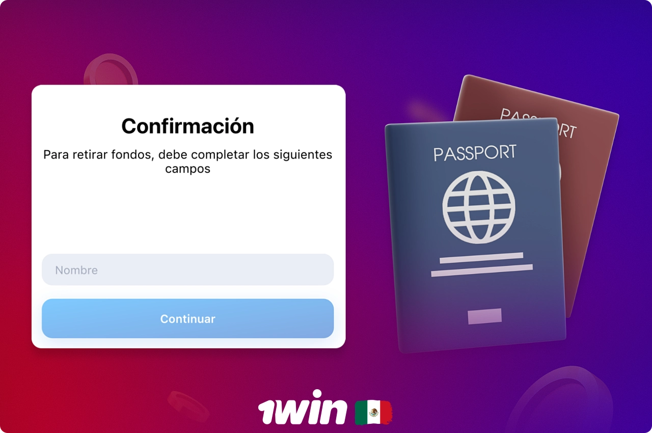 La verificación de tu cuenta 1win es necesaria para que los usuarios en México puedan retirar fondos